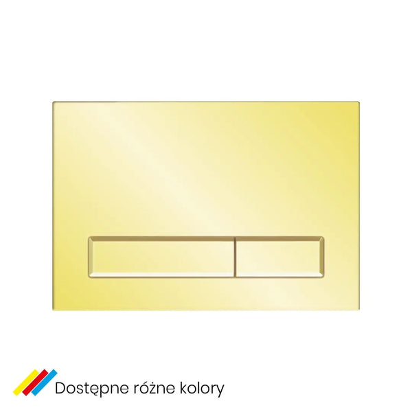 Przycisk M08 -  złoty, złoty brąz, grafit