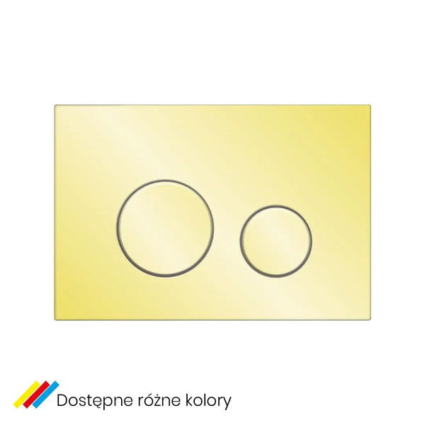 Przycisk M11 złoty, złoty brąz, grafit