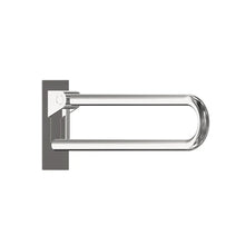 Załaduj obraz do przeglądarki galerii, Poręcz łazienkowa TRINNITY, uchylna prawa 600mm chrom połysk