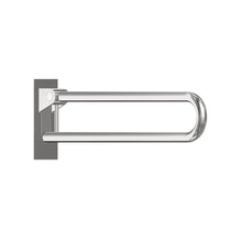 Załaduj obraz do przeglądarki galerii, Poręcz łazienkowa TRINNITY, uchylna prawa 700mm chrom połysk