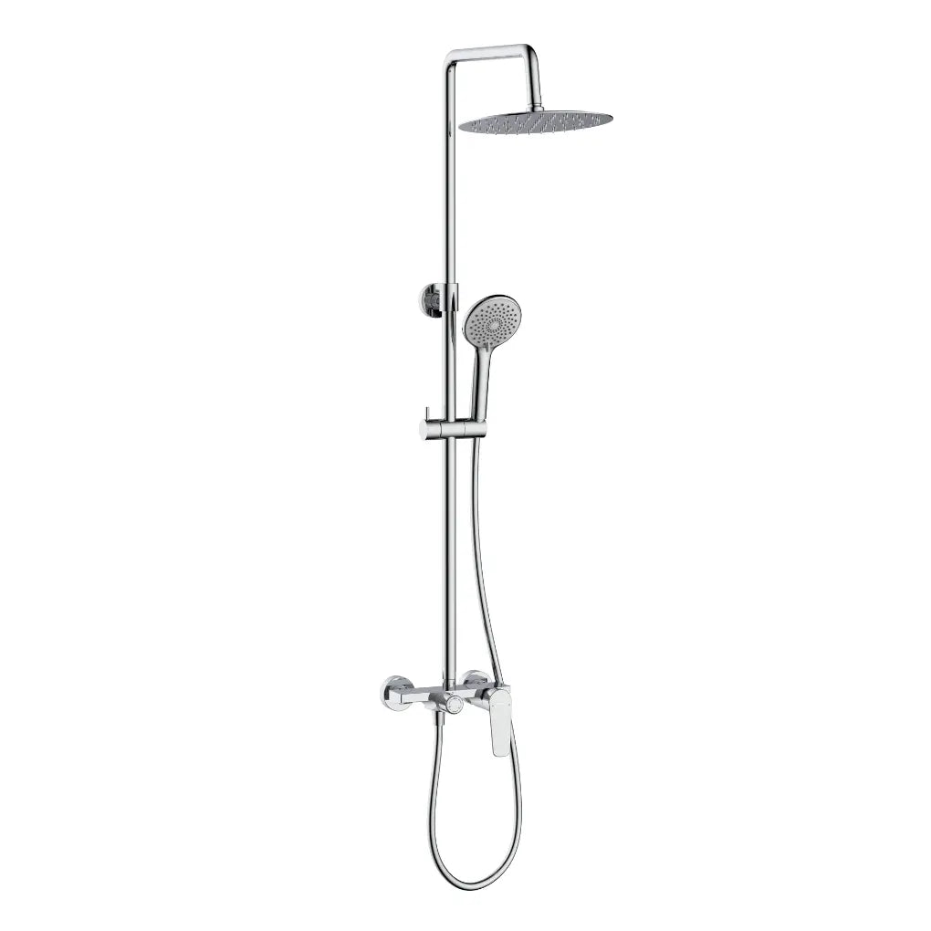 System natryskowy TRINNITY z baterią natryskową, deszczownicą, rączka 3S, kolor chrom - zdjęcie produktu