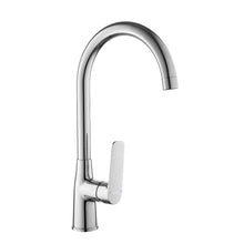 Załaduj obraz do przeglądarki galerii, Bateria zlewozmywakowa TRINNITY stojąca z łukową wylewką, kolor chrom - zdjęcie produktu