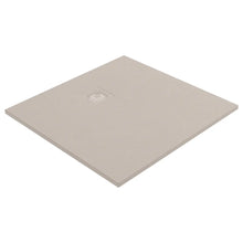 Załaduj obraz do przeglądarki galerii, Brodzik kwadratowy TRINNITY 90x90x2,5 Mineral composite kaszmir