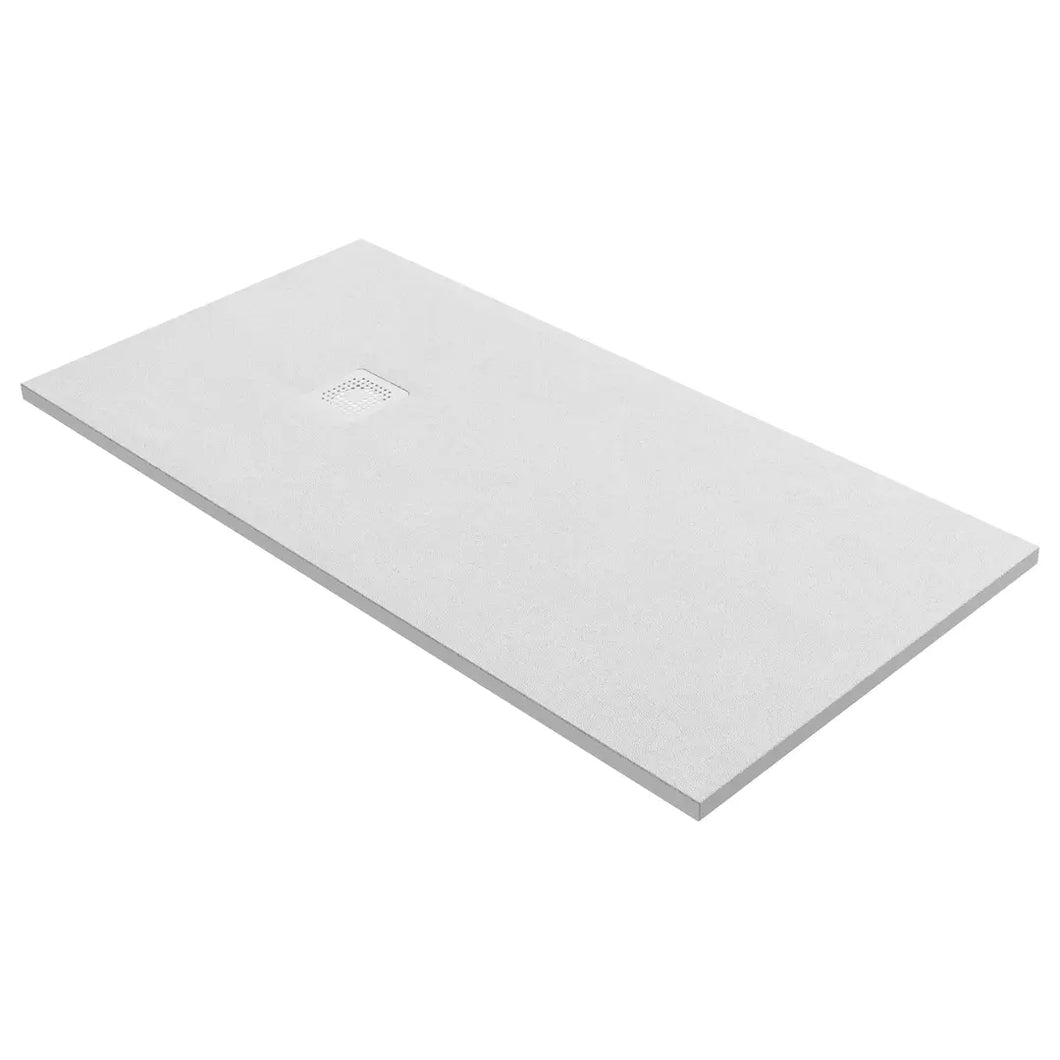 Brodzik prostokątny TRINNITY 80x160x3,2 Mineral Composite kolor biały