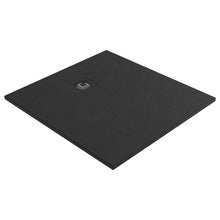 Załaduj obraz do przeglądarki galerii, Brodzik prostokątny TRINNITY 90x100x2,6 Mineral Composite czarny.